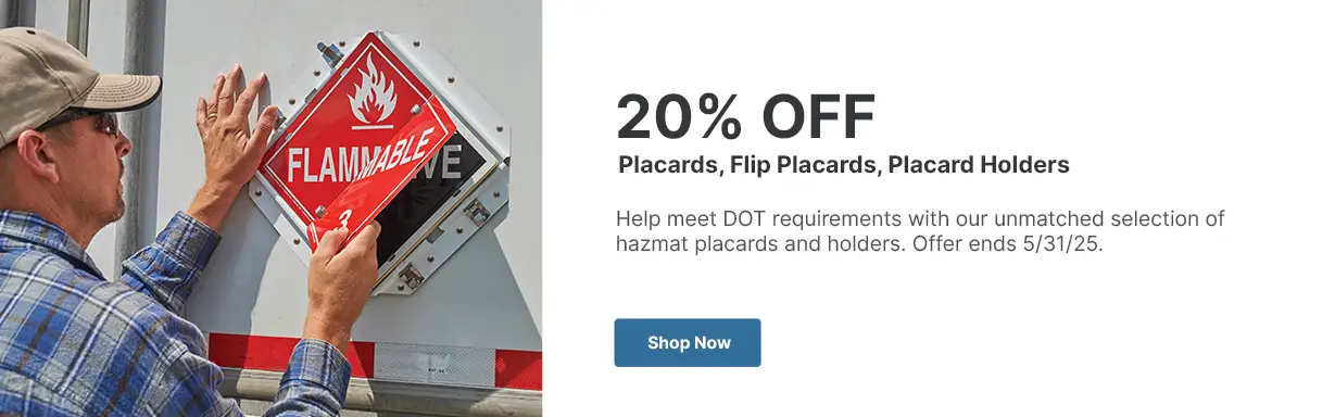 20% Off Placards - Shop Now!