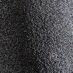 Close up of the foam latex material