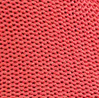 Close up of the POLYESTER material