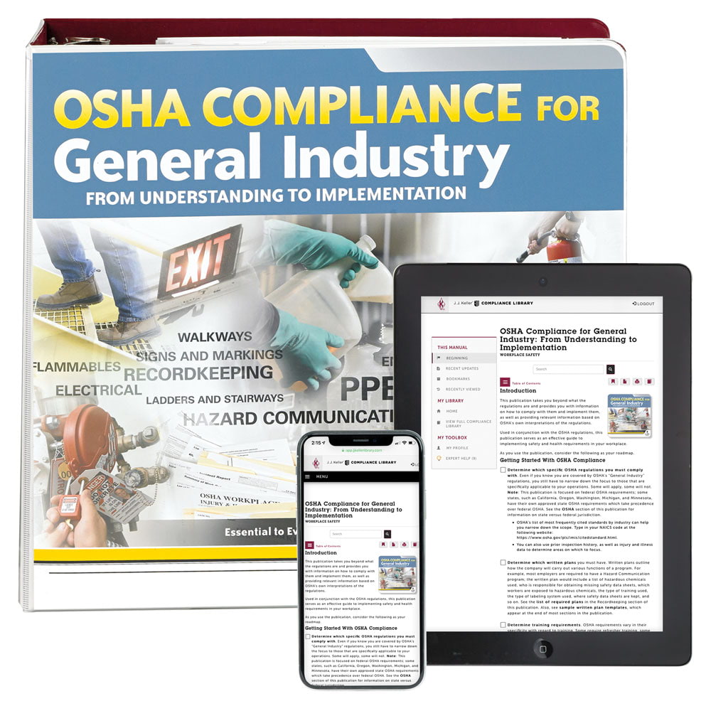 Osha Compliance For General Industry Manual