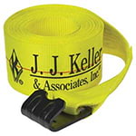 J. J. Keller® Winch Strap w/Flat Hook