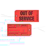 Out of Service/Maintenance Required Tags