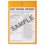 Hot Work Permit Tag