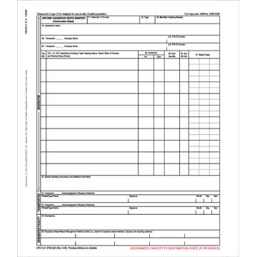 truck manifest template