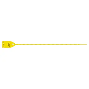 Tug-Tight Plastic Seals - Stock, 9", Yellow Main Image