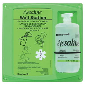 Eyesaline® Saline Wall Station - 32 oz.