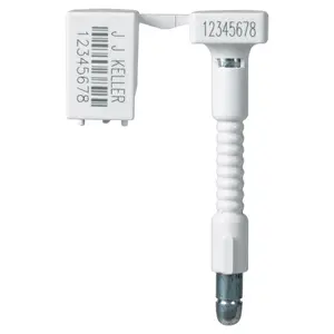 FlexiKlick Bolt Seals - Stock, Barcoded, White Main Image
