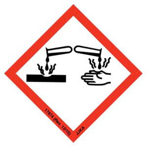 GHS Pictogram Labels - Corrosion