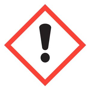 GHS Pictogram Labels - Exclamation Mark