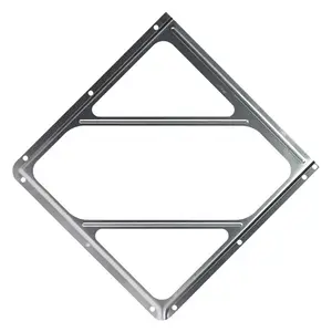 Aluminum Placard Holder Without Back Plate - Unpainted, 11.88” W x 12.13” L x .16” H Main Image