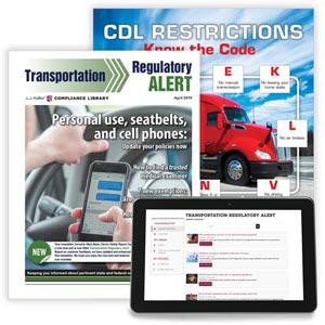 Transportation Regulatory Alert Newsletter