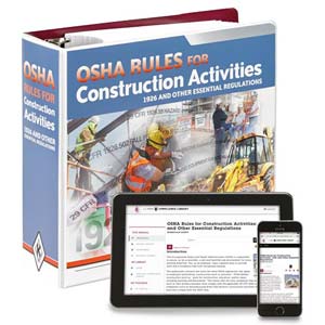 OSHA Rules for Construction Activities Manual