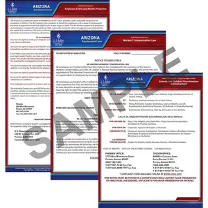 Arizona & Federal Electronic Labor Law Poster Management Service - 1-Year, English Main Image