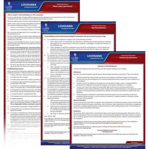 2025 Alabama And Federal Labor Law Poster Set (English, AL...