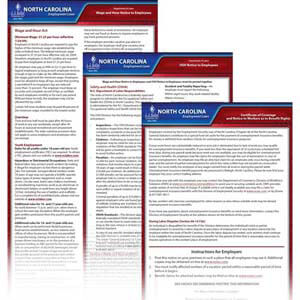 North Carolina & Federal Electronic Labor Law Poster Management Service