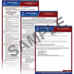 North Dakota & Federal Electronic Labor Law Poster Management Service - 1-Year, English Main Image