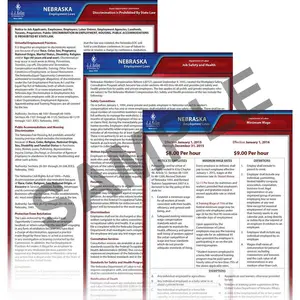 Nebraska & Federal Electronic Labor Law Poster Management Service - 1-Year, English Main Image