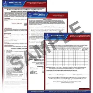 Pennsylvania & Federal Electronic Labor Law Poster Management Service - 1-Year, English Main Image