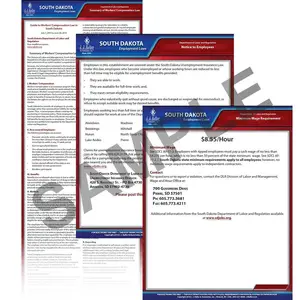 South Dakota & Federal Electronic Labor Law Poster Management Service - 1-Year, English Main Image