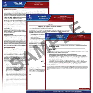 Vermont & Federal Electronic Labor Law Poster Management Service - 1-Year, English Main Image