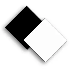 Blank Panel - Black Vinyl, Magnetic Backing Main Image