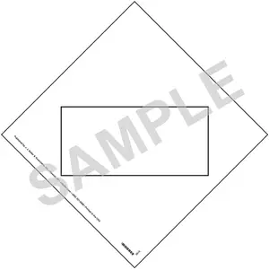 Blank Marking - 4 mil Vinyl Removable Adhesive Main Image