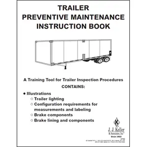 Trailer Preventive Maintenance Inspection Instruction Book - 8-1/8" W x 10-3/4" L Main Image