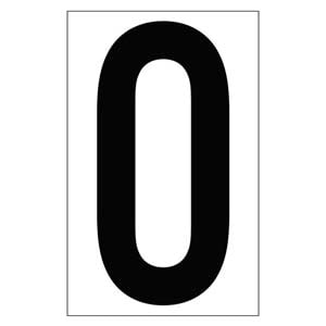 Individual 3.5" Vinyl Numbers