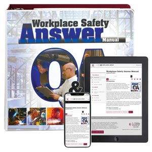 Workplace Safety Answer Manual