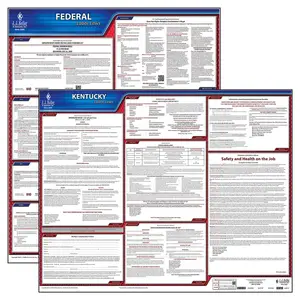 Kentucky & Federal Labor Law Posters - State & Federal Poster Set, English Main Image