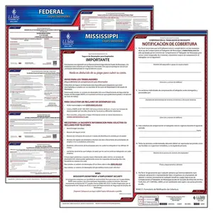 Mississippi & Federal Labor Law Posters - State & Federal Poster Set, Spanish Main Image