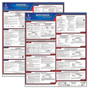 Wisconsin & Federal Labor Law Posters - State & Federal Poster Set, Spanish Main Image