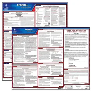 Hawaii & Federal Labor Law Posters - State & Federal Poster Set, Spanish Main Image