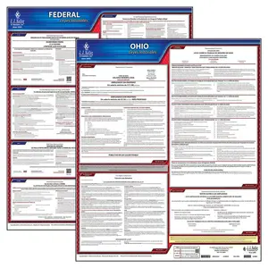 Ohio & Federal Labor Law Posters - State & Federal Poster Set, Spanish Main Image