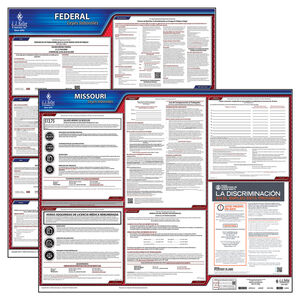 Missouri & Federal Labor Law Posters - State & Federal Poster Set, Spanish Main Image