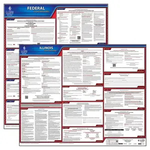 Illinois & Federal Labor Law Posters - State & Federal Poster Set, Spanish Main Image