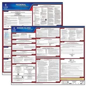 Rhode Island & Federal Labor Law Posters - State & Federal Poster Set, Spanish Main Image