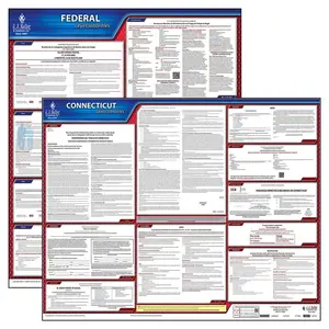 Connecticut & Federal Labor Law Posters - State & Federal Poster Set, Spanish Main Image