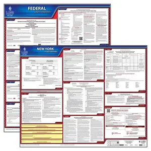 New York & Federal Labor Law Posters - State & Federal Poster Set, Spanish Main Image