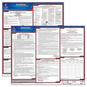 Nebraska & Federal Labor Law Posters - State & Federal Poster Set, Spanish Main Image
