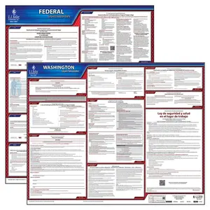 Washington & Federal Labor Law Posters - State & Federal Poster Set, Spanish Main Image