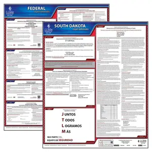 South Dakota & Federal Labor Law Posters - State & Federal Poster Set, Spanish Main Image