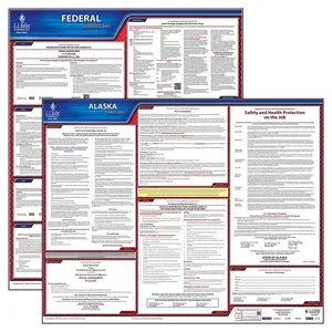 Alaska & Federal Labor Law Posters - State & Federal Poster Set, English Main Image
