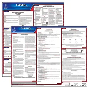 Arkansas & Federal Labor Law Posters - State & Federal Poster Set, English Main Image