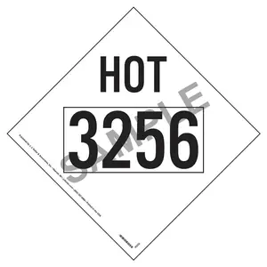 3256 Elevated Temperature Liquid HOT Marking - 20 mil Polystrene Main Image