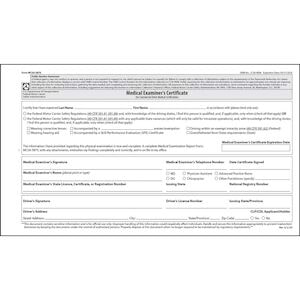 Medical Examination Certificates and Forms