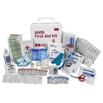 First Aid Kit: 50-Person Class B ANSI Z308.1-2015 Main Image