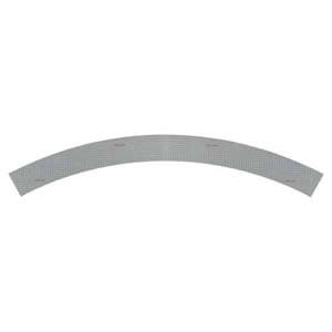 Curved Conspicuity Tape Strips for Tankers