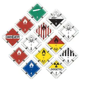 Canadian Flip-File Placard - 13 Legend, Wordless, White Back Plate Main Image