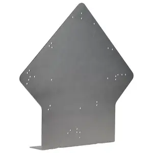 Placard Bumper Bracket: Top-Mount - Aluminum Main Image